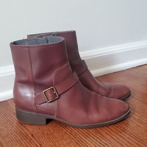 Cole Haan Waterproof Leather Brown Boots